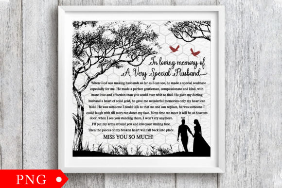 Download In Loving Memory of a Spacial Husband - Premium Resources